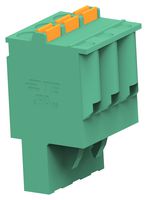 BUCHANAN - TE CONNECTIVITY 2350397-2 Pluggable Terminal Block, 5 mm, 2 Positions, 3.31 mm², Push In