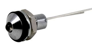 VCC / VISUAL COMMUNICATIONS COMPANY CD-0-8712-9933-I LED Panel Mount Indicator, White, 28 VDC, 6 mm, 20 mA, 250 mcd, IP67
