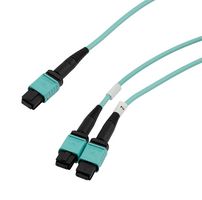 L-COM MPF24-MPF212OM4R-3 FIBRE CORD, MPO JACK-MPO JACK, MM, 3M