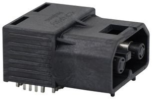 AMPHENOL INDUSTRIAL APD057RRS2841700B Rectangular Power Connector, 2 Contacts, Amphe-PD Series, PCB Mount, Through Hole Right Angle