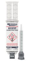MG CHEMICALS 832FXT-25ML Potting Compound, Epoxy - 2 Part, Dual Syringe, 25 ml, 26 g, Black, 832FXT Series