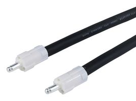 MOLEX 228963-1121 Cable Assembly, HyperQube Plug to HyperQube Plug, 1 Positions, 1 Row, 1 m, 3.3 ft