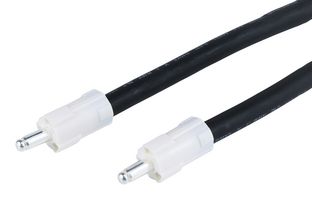 MOLEX 228969-2121 Cable Assembly, HyperQube Plug to HyperQube Plug, 1 Positions, 1 Row, 1 m, 3.3 ft