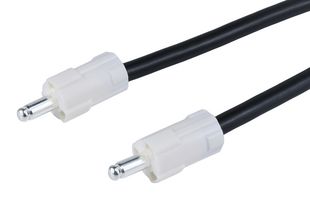 MOLEX 228975-3121 Cable Assembly, HyperQube Plug to HyperQube Plug, 1 Positions, 1 Row, 1 m, 3.3 ft