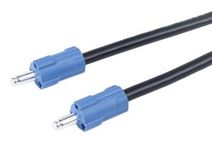 MOLEX 228976-3131 Cable Assembly, HyperQube Plug to HyperQube Plug, 1 Positions, 1 Row, 1 m, 3.3 ft