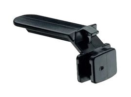 PANDUIT WR2-C Raceway Duct Fitting, ABS (Acrylonitrile Butadiene Styrene), Black, Panduct Series