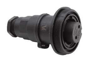 BULGIN LIMITED PXV0821/S Circular Connector, Power, 6-8 mm , Blk, Circular Power Connector