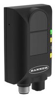 BANNER ENGINEERING ZMX-3DE2500HF-Q8 Time-of-Flight Sensor, 2.5m, Digital - NPN / PNP, 850nm Infrared Laser, 5 Pin M12 Connector, IP65