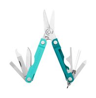 LEATHERMAN 833435 Multitool, Stainless Steel, 2.5" x 0.75" x 0.37", Micra Series, Parakeet