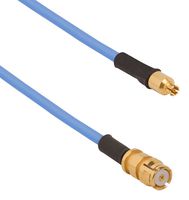 AMPHENOL SV MICROWAVE 7012-4678 RF / Coaxial Cable Assembly, Push On, 40GHz, 4.9 ", 125 mm, 0.047" Flexible, 50 ohm