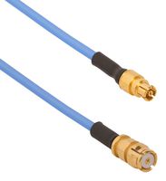 AMPHENOL SV MICROWAVE 7012-4681 RF / Coaxial Cable Assembly, Push On, 40GHz, 4.9 ", 125 mm, 0.047" Flexible, 50 ohm