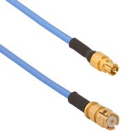 AMPHENOL SV MICROWAVE 7012-4682 RF / Coaxial Cable Assembly, Push On, 40GHz, 9.9 ", 250 mm, 0.047" Flexible, 50 ohm