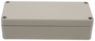 HAMMOND R100-066-000 Metal Enclosure, Rolec, Watertight, AluNORM, Thick Wall Diecast, Small, Diecast Aluminum, 152.4 mm