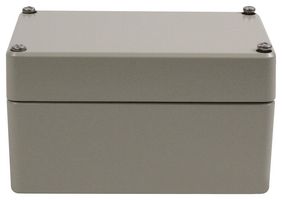 HAMMOND R100-122-000 Metal Enclosure, Rolec, Watertight, AluNORM, Thick Wall Diecast, Small, Diecast Aluminum, 182.9 mm