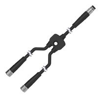 BANNER ENGINEERING CSB-M831M831 Sensor Splitter, Y - Style, Cable Mount, 3 Position M8 Plug, 2 x 3 Position M8 Receptacle, Black