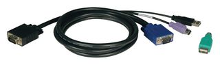 EATON TRIPP LITE P780-015 Computer Cable, HD-15 Plug, 15 ft, 4.57 m