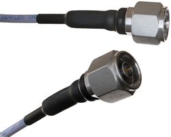 SEMFLEX 5151-DKF-0024 RF / Coaxial Cable Assembly, 2 ft, 610 mm, HP190S, N Type Straight Plug, N Type Straight Plug