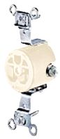HUBBELL WIRING DEVICES HBL5251I Power Entry Connector, 15 A, Ivory, 125 V