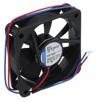 EBM-PAPST 612JH DC Axial Fan, 12 V, Square, 60 mm, 32 mm, Ball Bearing, 41.1 CFM