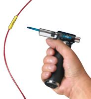 ABB - THOMAS & BETTS EZ-WHS12 Wire Marker, EZCode™, Heat Shrinkable Sleeve, PO (Polyolefin), White, 12.7mm x 1.5m