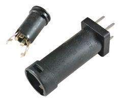 SCHURTER 3101.0040 Fuseholder, PCB Mount, 250V, 10A, 5 x 20mm, Solder, Through Hole, Slotted Cap, Vertical, IP40, PC2