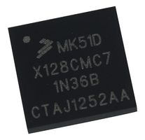 NXP MK51DX128CMC7 ARM MCU, K5 Measurement Series, Kinetis K Family K5x Series Microcontrollers, ARM Cortex-M4, 32 bit