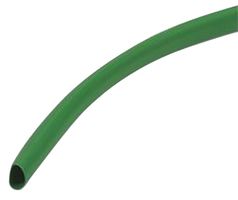 ALPHA WIRE F22111/2 GR105 Heat Shrink Tubing, FIT 221, Pack of 5 4' Pieces, 2:1, 1.5 ", 38.1 mm, Green, 4 ft, 1.2 m