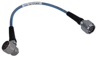 SEMFLEX 5152-DKF-0012 RF / Coaxial Cable Assembly, 1 ft, 305 mm, HP190S, N Type Straight Plug, N Type Right Angle Plug