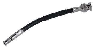 AMPHENOL RF 095-850-131-006 RF / Coaxial Cable Assembly, 6 ", 152 mm, Belden 1694A, HD-BNC Straight Plug, BNC Straight Plug