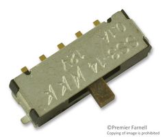 NKK SWITCHES SS314MAH4 Slide Switch, SPDT, On-Off-On, Surface Mount, SS Series, 100 mA, 28 V