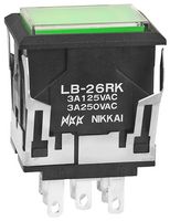 NKK SWITCHES LB26RKW01-5F-JF