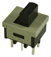 NKK SWITCHES CS22BNW03 Slide Switch, DPDT, On-None-On, Through Hole, CS Series, 3 A, 250 V