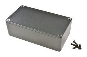 HAMMOND 1590N1BK Metal Enclosure, Shielded, Diecast, IP54, Small, Diecast Aluminum, 121.2 mm, 66 mm, 39.4 mm, IP54