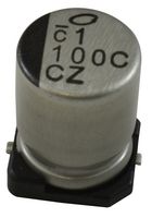 NICHICON UCZ1C101MCL1GS SMD Aluminum Electrolytic Capacitor, Radial Can - SMD, 100 µF, 16 V, 0.2 ohm, 2000 hours @ 85°C