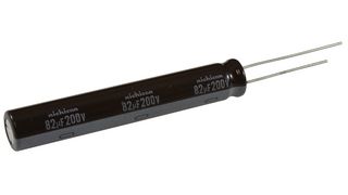 NICHICON UCS2D820MND9 Electrolytic Capacitor, SP-Cap, 82 µF, 200 V, ± 20%, PC Pin, 1000 hours @ 105°C, Polar