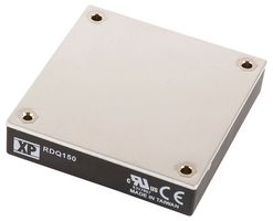 XP POWER RDQ150110S24 Isolated Through Hole DC/DC Converter, Railway, Half Brick, 2:1, 150 W, 1 Output, 24 V