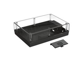 SERPAC 272C Plastic Enclosure, Handheld, ABS, Polycarbonate, 50 mm, 223 mm, 274 mm, IP40