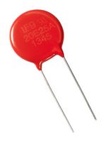 LITTELFUSE V14H14AUTO TVS Varistor, 14 V, 16 V, AUMOV Series, 43 V, Disc 14mm, Metal Oxide Varistor (MOV)