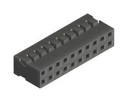 MULTICOMP PRO MP001747 Connector Housing, Housing, MP W2B 2MM, Receptacle, 10 Positions, 2 mm