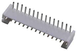 MULTICOMP PRO MP001780 Pin Header, R/A, Wire-to-Board, 2 mm, 1 Rows, 15 Contacts, Through Hole Right Angle, MP W2B 2MM
