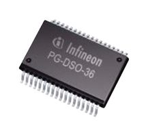 INFINEON TLE73683EXUMA3 Power Management IC, 1 Step-Down Converter, 3 LDO Regulator, 45V Supply, HSOIC-36