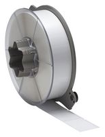 BRADY A55-5-483 Wire Marker, Thermal Transfer, Blank (No Legend), 63.5mm x 38.1mm, PET (Polyester), White
