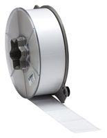 BRADY A55-7-483 Wire Marker, Thermal Transfer, Blank (No Legend), 76.2mm x 50.8mm, PET (Polyester), White