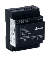 DELTA ELECTRONICS DRU-24V10ACZ Uninterruptible Power Supply (UPS), ITE, 24 V, 24 V, DIN Rail, Chrome Series