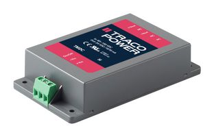 TRACO POWER TMDC 40-7211H Isolated Chassis Mount DC/DC Converter, ITE, Module, 2:1, 40 W, 1 Output, 5.1 V