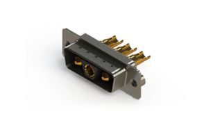 EDAC 627-3WK3622-3N2 Combination Layout D Sub Connector, 627C Series, DA-3W3K, Plug, 3 Contacts, 3 Power, Solder Cup