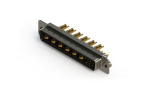 EDAC 627-13W6622-2TA Combination Layout D Sub Connector, 627C Series, DC-13W6, Plug, 13 Contacts, 7 Signal, 6 Power