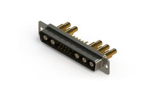 EDAC 627-17W5222-5N1 Combination Layout D Sub Connector, 627C Series, DC-17W5, Plug, 17 Contacts