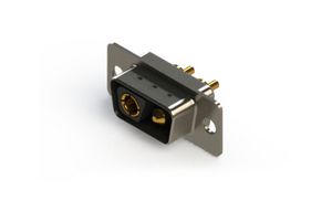 EDAC 627-2WK2624-1N1 Combination Layout D Sub Connector, 627C Series, DE-2WK2, Plug, 2 Contacts, 2 Power, Solder