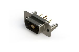 EDAC 627-5W1-624-7ND Combination Layout D Sub Connector, 627C Series, DE-5W1, Plug, 5 Contacts, 4 Signal, 1 Power/Coax
